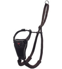 HALTI No Pull Dog Harness - Black. Padded, Full Control & Mobility. 4 Sizes.