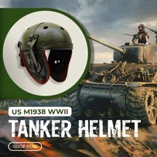 US M1938 Tanker Helmet WWII US