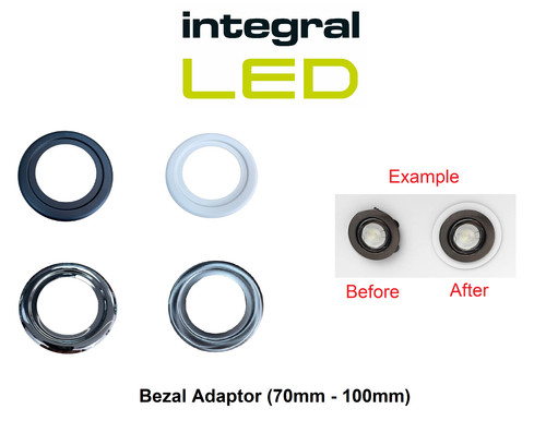 Fire rated downlight adapter - fire,