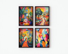 Set of 4 Matisse A4 Size Art