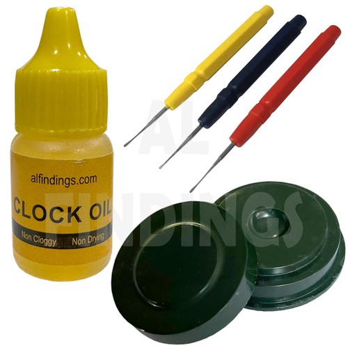 Clock oil cup - oil, hole