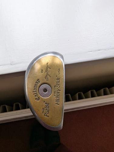 Antique hickory shafted putter - antique,