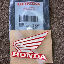 TANK BADGE Genuine HONDA EMBLEM DECALS STICKER 87122-HN2-A40ZA
