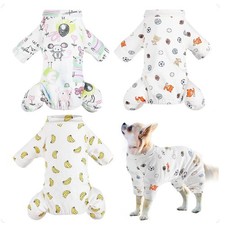 1pc Cotton Dog Pajamas Comfortable Four Legged Dog Jumpsuit Lovely for Cats Dog