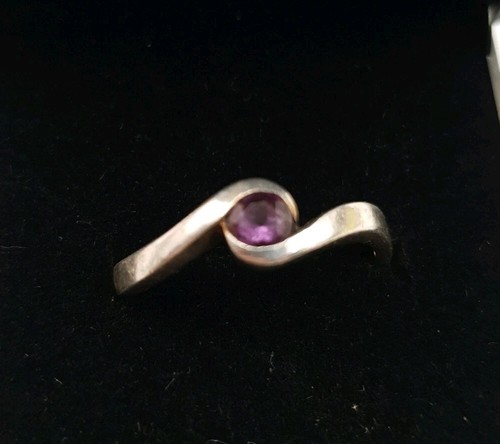 Silver amethyst ring sterling - silver,