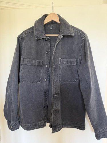 Reiss mens black denim - mens, jacket