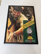 FRAMED Original Classic Range Rover Camel  Trophy Magazine Advert Man Cave Retro
