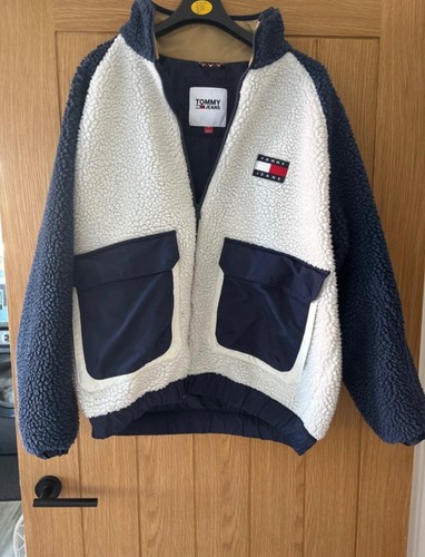 Tommy jeans fleece jacket - tommy,