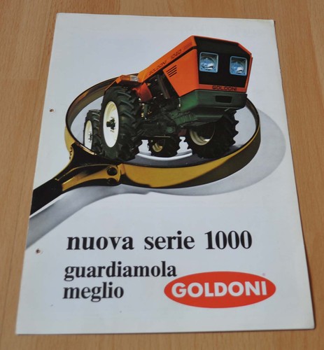 Goldoni 1000 tractor - goldoni,