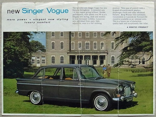 Singer vogue four - door, saloon