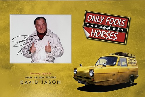 Signed david jason only - jason, fools