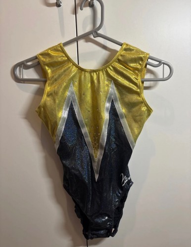 Yellow and grey - yellow, leotard