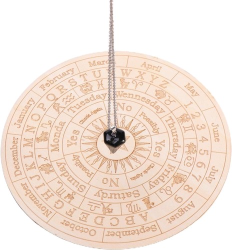 Pendulum board and crystal - pendulum,