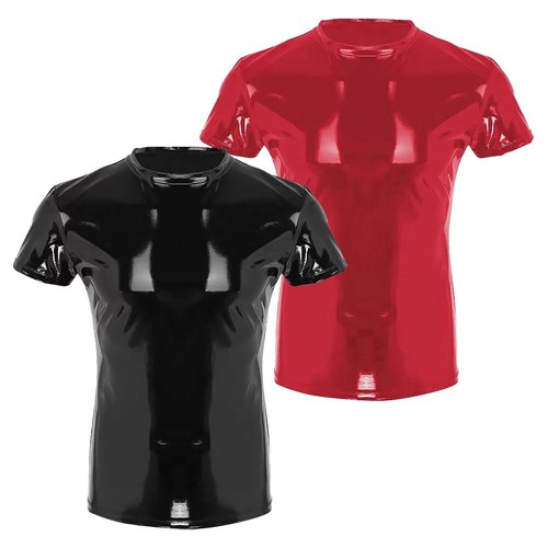 Stylish men wet - wet, faux