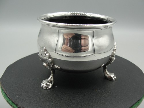 Vintage epns cauldron salt - vintage,