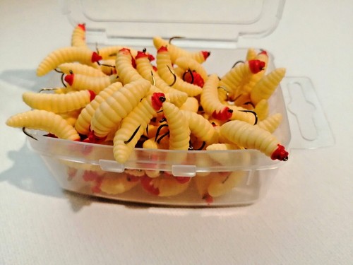 Maggot fly fishing wet - maggot,