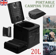 Portable Folding Toilet 20L