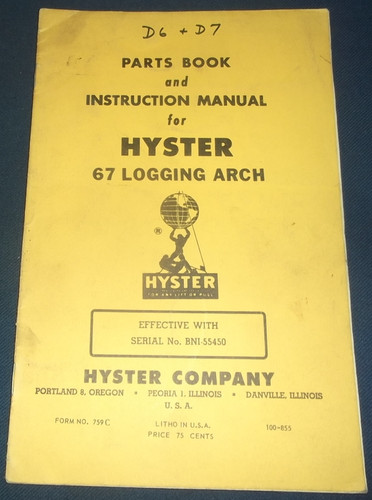 Hyster logging arch - hyster,