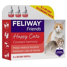 Feliway Friends 30 Day Refill X 3 Value Pack 48ml