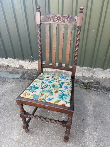 High back dining chair brown - dining,