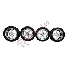 DEZENT ALLOY WHEELS & TYRES SET OF 4 (225/50R17) 17'' SILVER