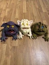 Boglins Vintage Toys - Seven Towns Ltd 1987 x3 Job Lot Figures Puppets