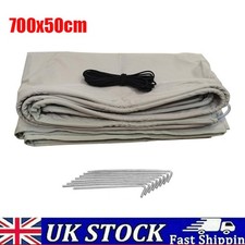 CARAVAN AWNING DRAUGHT SKIRT 7m Length X 50cm Deep Motorhome Draft Campervan