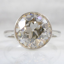 3.00 Ct Round Cut Old European
