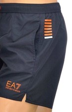 EA7 Emporio Armani  Swim Shorts (Orange Logo)