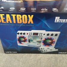 Karaoke System with 12 discs Mr Entertainer Beatbox Bluetooth