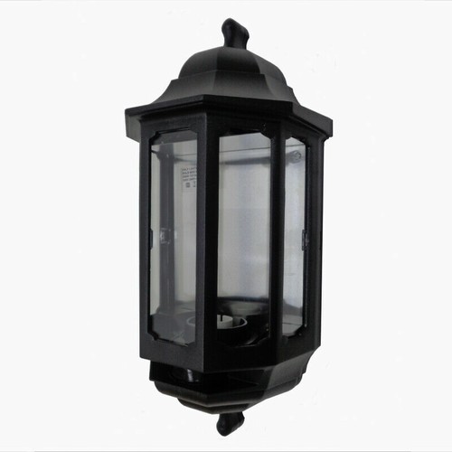 Asd half lantern - black, wall