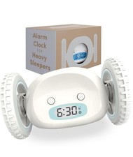 Clocky Alarm Clock on Wheels