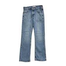 Levis Signature Jeans W34 L30 Mens Blue Relaxed Straight Fit Stretch (E)