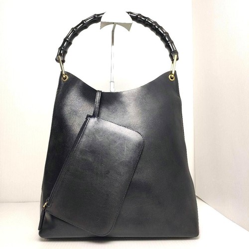 Gucci bamboo shoulder bag - gucci,