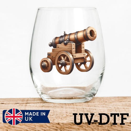 Wooden cannon 8pcs dtf - cannon,
