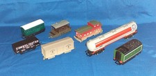 Collection Of Hornby 00 Gauge Rolling Stock Seven Items Spares Or Repair