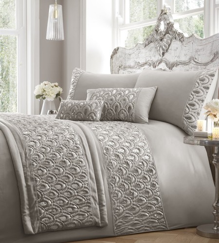 Silver ritz diamante - silver, sequins
