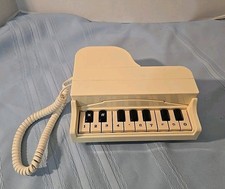 Vintage Baby Grand Piano White