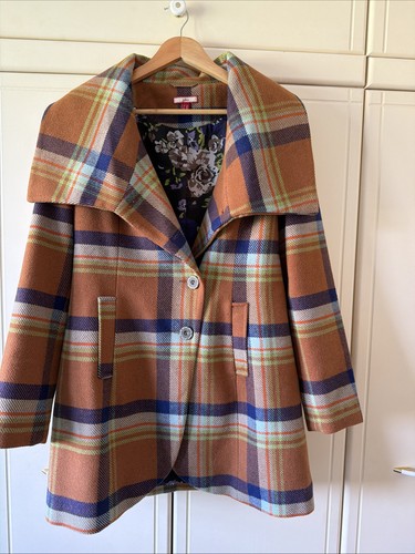 Joe browns check jacket size - joe,