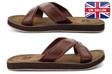 Mens Wide Fit Sandals Beach