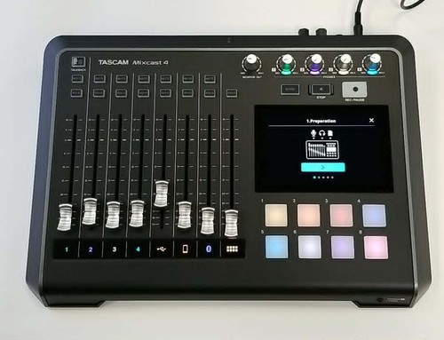 Tascam mixcast podcast - mixcast, 4