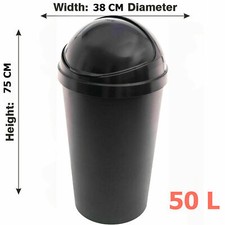 Large 50l bullet bin rubbish - 50l,