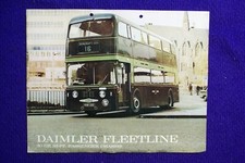 DAIMLER FLEETLINE SINGLE DECK. BUS COACH CHASSIS SPECIFICATION BROCHURE 1966