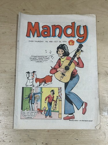 Mandy comic issue 406 date - -,