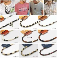 Mens Beaded NECKLACE Surfer Bead Necklace Gift for Him Men Dad Boys AUSSIE STYLE