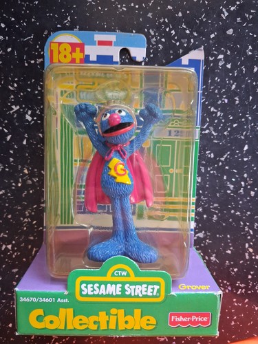 Super grover pvc collectable - grover,