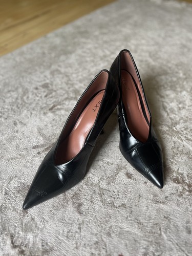 Womans black high heels - womans,