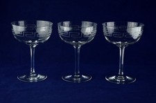 Vintage GREEK KEY Antique Cut