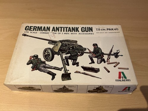 Italaerei german antitank gun - german,