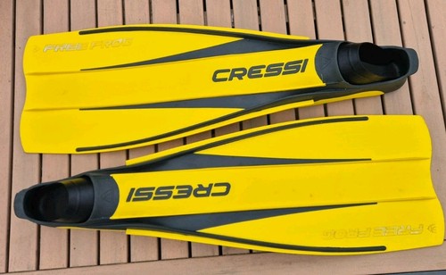 Cressi free frog fins - free, yellow